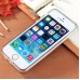 iPhone SE 5 5s - Premium Dual Layer Drop Proof Aluminium Bumper and TPU Protective Phone Cover Case - Silver